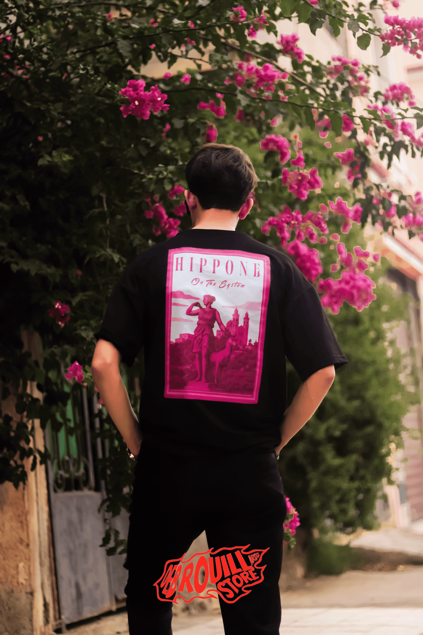 T-Shirt GIRLY Oversize HIPPONE On The System