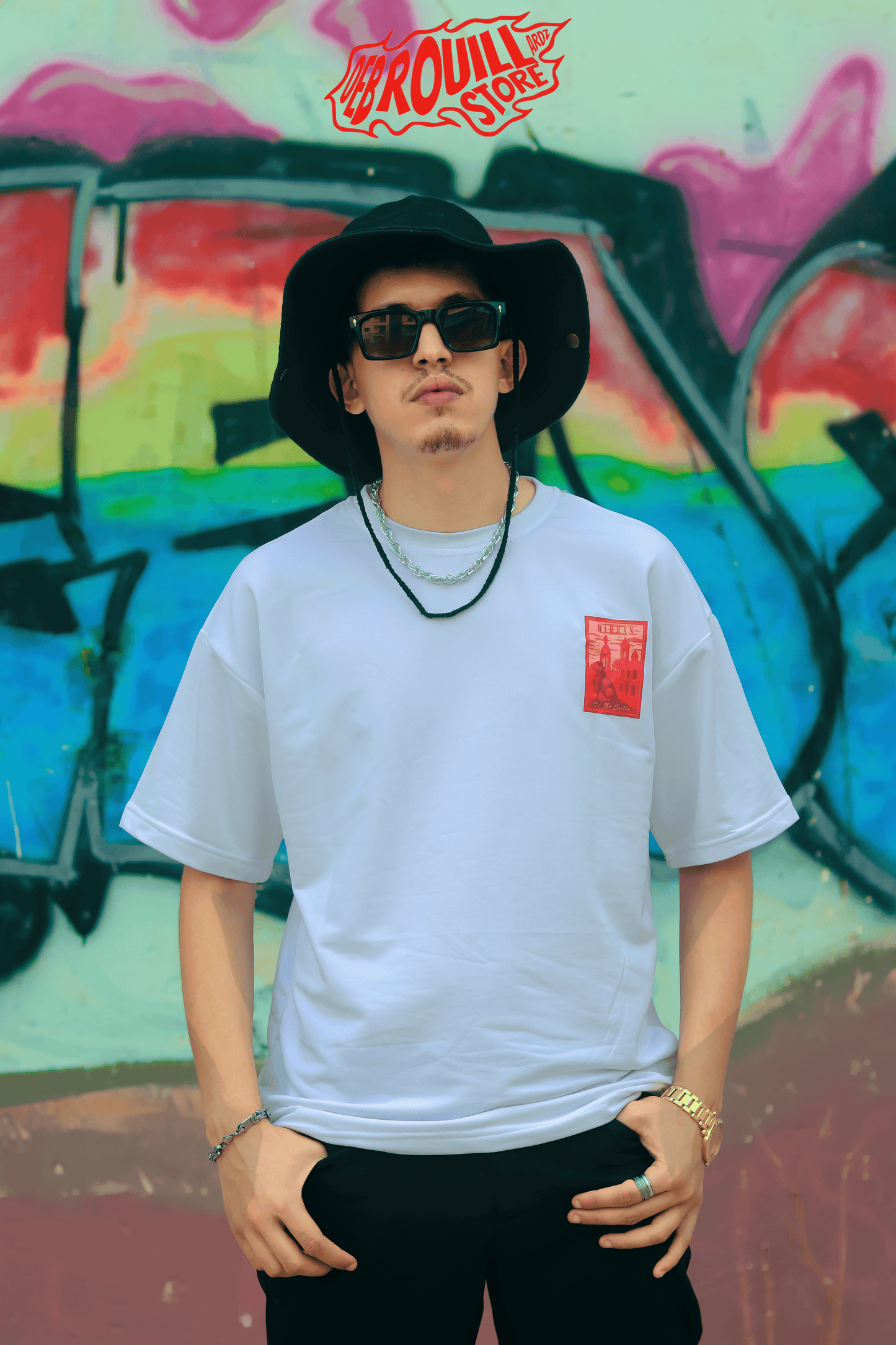 T-Shirt Unisexe Oversize WAHRAN On The System